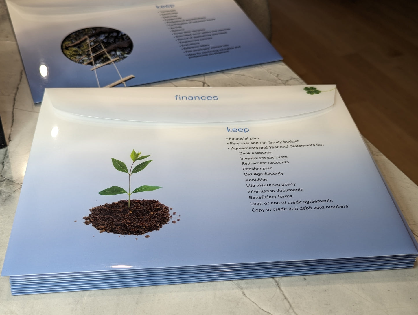 Blue Zen File Folder Details