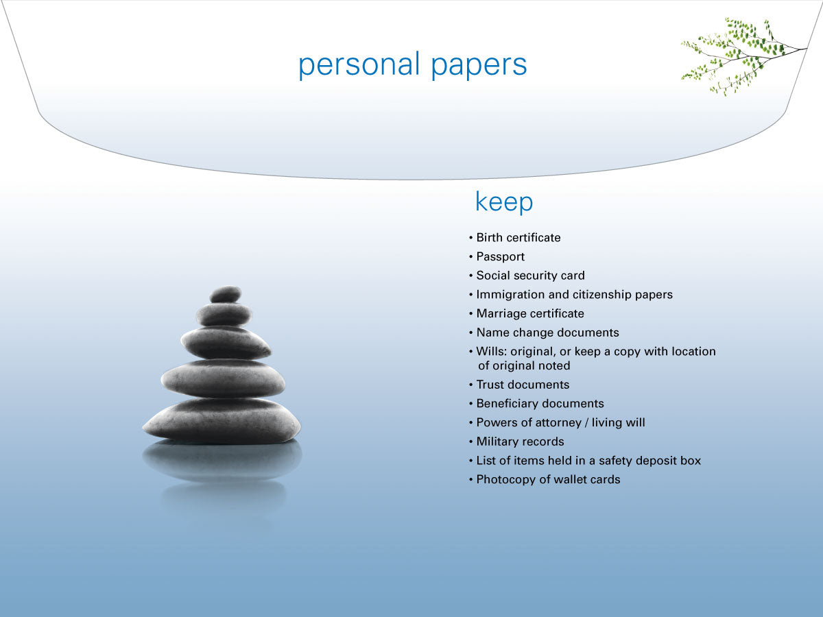 Homebox Filing System, Blue Zen
